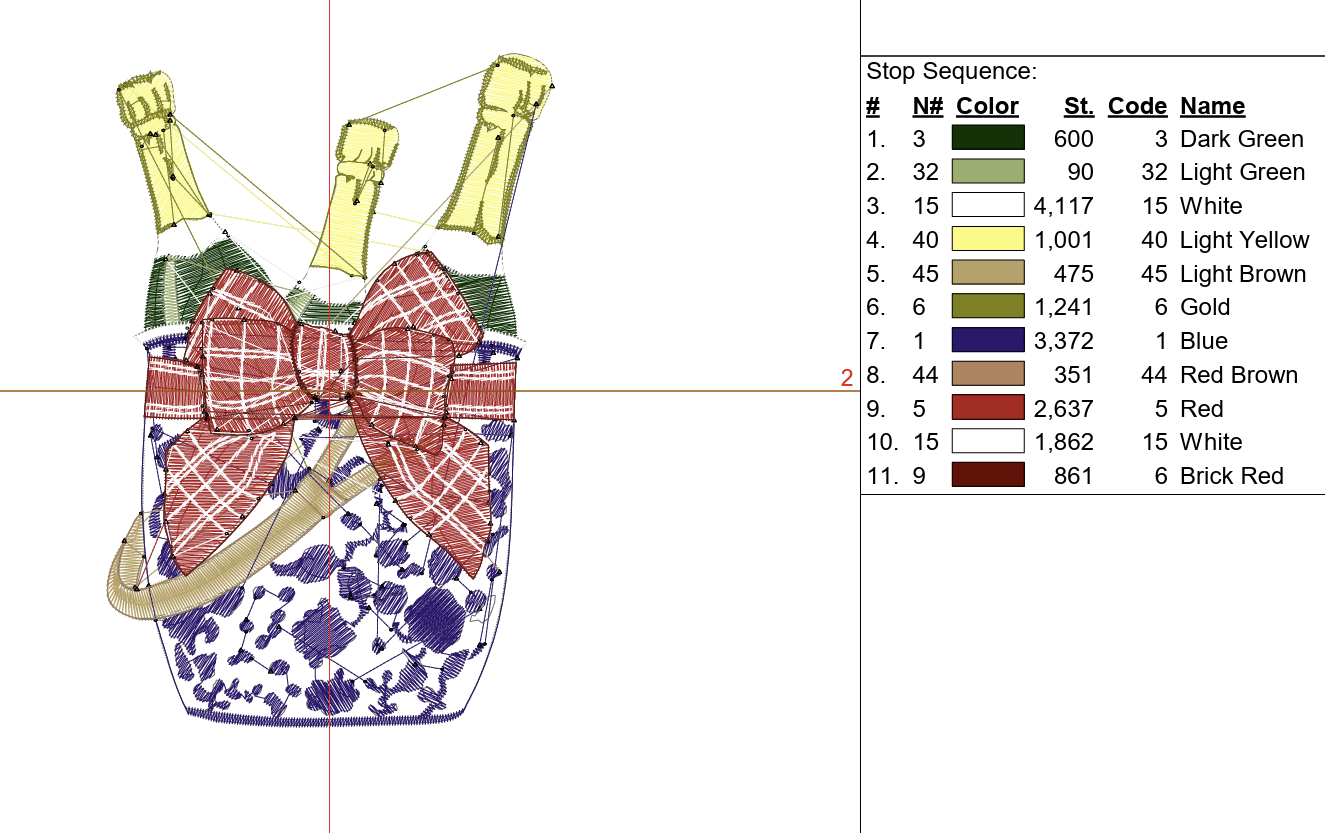 Christmas Chinoiserie Champagne Bottles Bucket Digital Machine Embroidery File- Download -3 SIZES