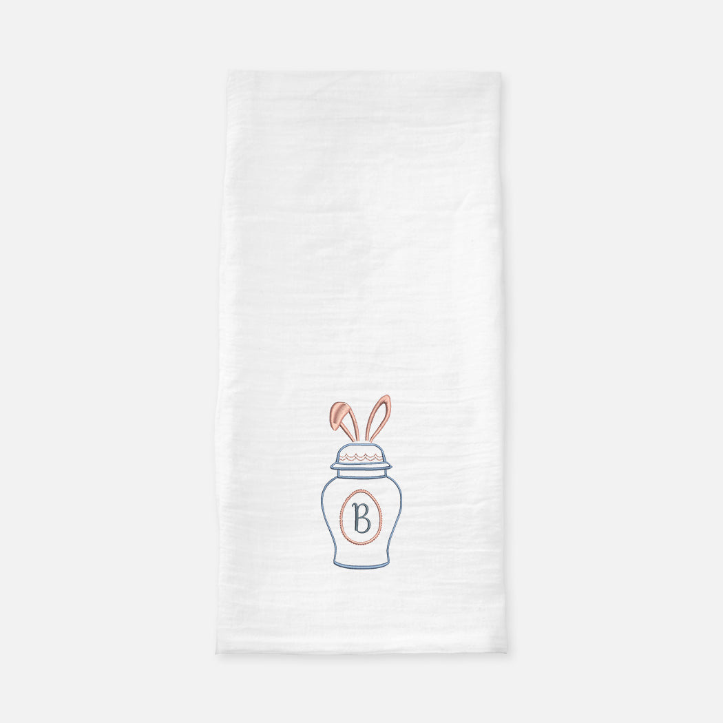 EASTER BUNNY Ginger Jar Digital Embroidery File Instant Download- Baby Lee Digital Designs- 4 SIZES-DST, PES, JAN, JEF, EXP, SEW, ART, PES, VP3, HUS, PCS, XXX, PEC