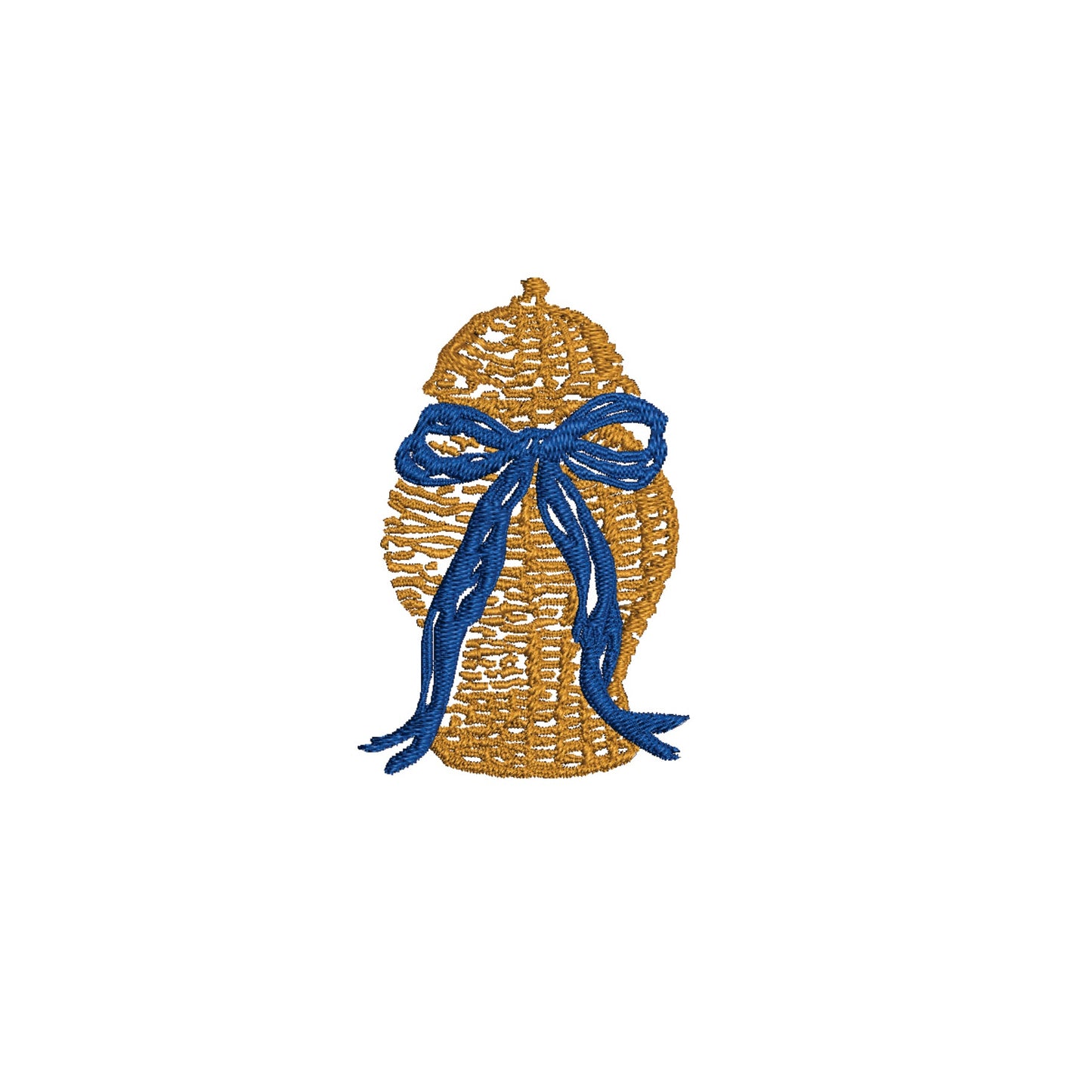 Chinoiserie Rattan Ginger Jar with Bow Digital Machine Embroidery File- Baby Lee Digital Design-Instant Download- 3 SIZES-DST, PES, JAN, JEF, EXP, SEW, ART, PES, VP3, HUS, PCS, XXX, PEC